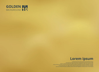 Golden Mesh Gradient Background vector image
