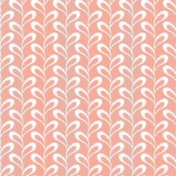 pink lacy leaves background vector