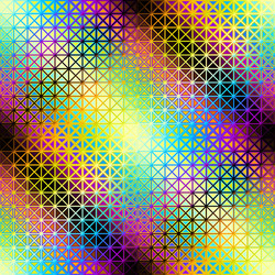 geometric abstract pattern in low poly style vector image
