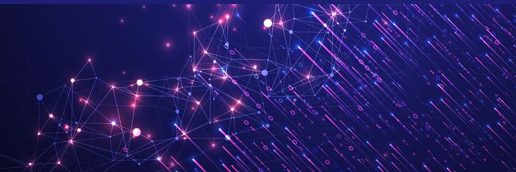 technology background big data concept binary vector image