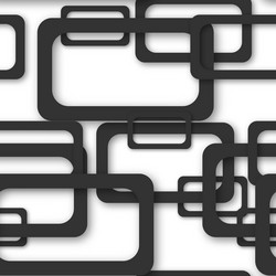 abstract seamless pattern rectangle frames vector image