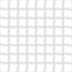 Repetitive geometric black and white pattern vector