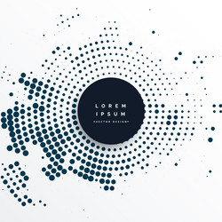 Colorful radial halftone background design Vector Image