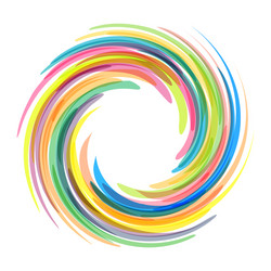 Dynamic Flow Swirl Background vector image