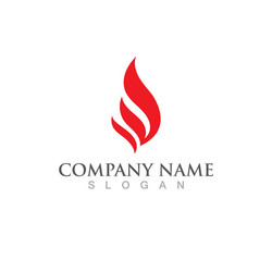Fire flame design Royalty Free Vector Image - VectorStock