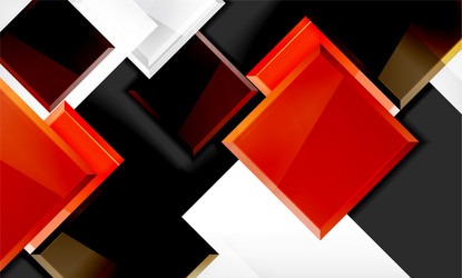 colorful square and rectangle blocks background vector image