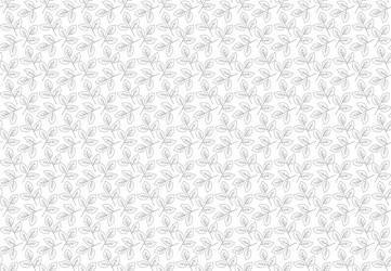 elegant minimalist leaf pattern simple repeating vector image