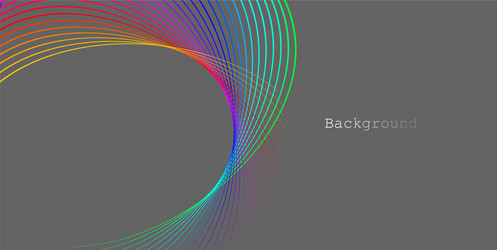 Abstract background space with linear vector