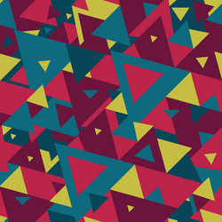 Geometric Triangle Pattern vector image