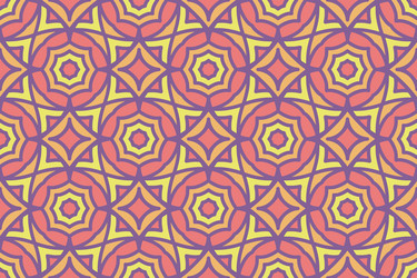 seamless abstract geometric shape pattern vector image