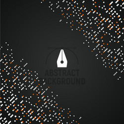 visualization data technology abstract backdrop vector image