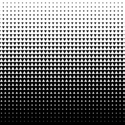 Triangular Halftone Pattern vector image