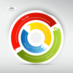 progress steps for tutorial infographics vector image