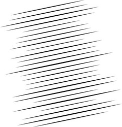 random lines halftone element horizontal vector image
