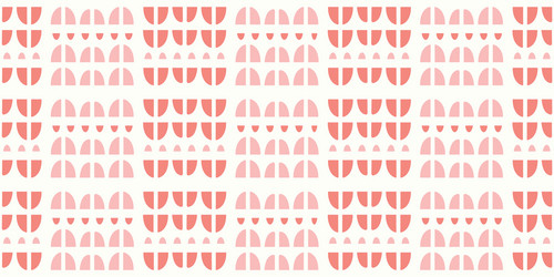 abstract curve pattern design in pink cute vector image