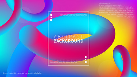abstract fluid gradient background vector image