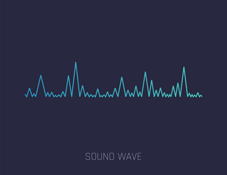 sound wave colorful waves for party vector