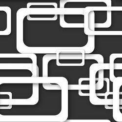 abstract seamless pattern rectangle frames vector image