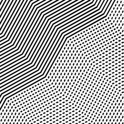 interlace interlocking lines curve flex vector image