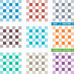 Set of patterns with squares vector