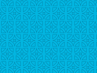 seamless pattern design with different shapes vector image