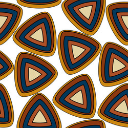 Triangular Geometric Pattern vector image