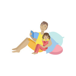 Dad Daughter Sleeping Vector Images (over 280)