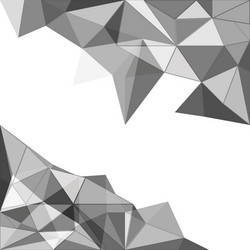 abstract background of different figures template vector image