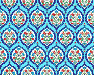 background with seamless pattern two vector image
