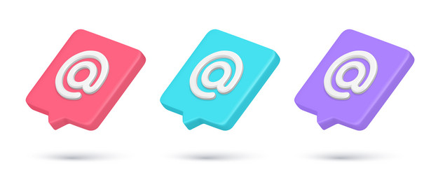 3d realistic template internet searching url vector image