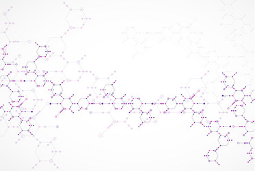 abstract technology hexagonal background vector