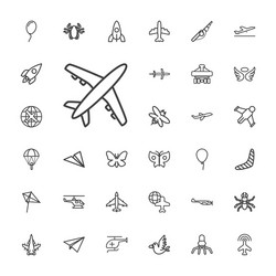 Fly Icons Royalty Free Vector Image Vectorstock Fly Icons Royalty Free Vector Image Vectorstock