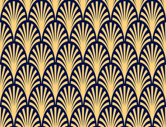 Seamless abstract palm branch pattern vector