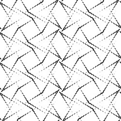 black and white geometric seamless pattern vector