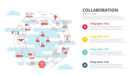 Leadership infographic 10 steps template Vector Image