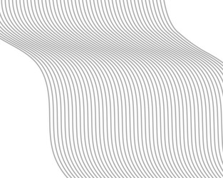 thin abstract wavy line element background curve vector image