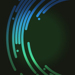 abstract colorful line background vector image