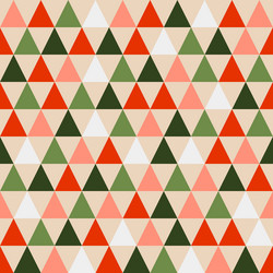 Abstract color pattern of geometric shapes vector