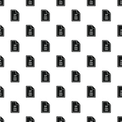 zip file pattern simple style vector image