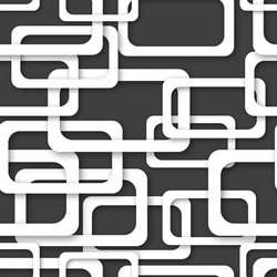 abstract seamless pattern rectangle frames vector image