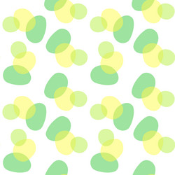 abstract seamless pattern with overlapping organic vector image