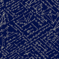 Maths seamless pattern eps 8 vector