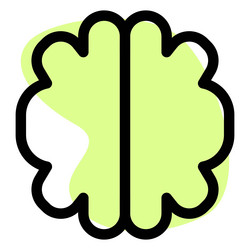 artificial intelligence brain to better vector image
