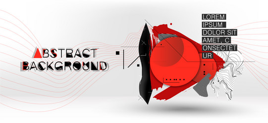 Dynamic Abstract Splash Background vector image