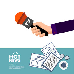 World great hot news concept vector