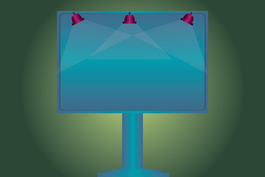 design business empty copy space text for ad vector image