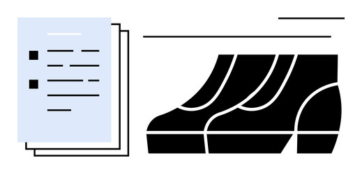 document organization and task prioritization vector image