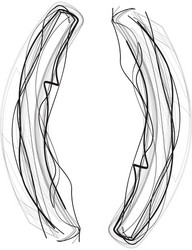 Abstract doodle symbol Royalty Free Vector Image