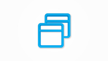 programming code application realistic icon 3d vector image