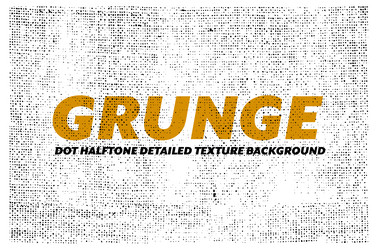 grunge dot halftone detailed texture background Vector Image